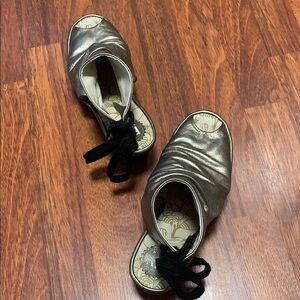 Fly London Metallic Silver Women's Shoes